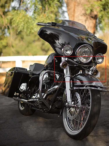 4x Flat Smoke LED Turn Signal Lenses Cover for Harley Touring Electra Road Glide - Picture 9 of 23
