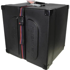 Humes & Berg Enduro Marching Square Snare Drum Case?with Foam Black 12X14