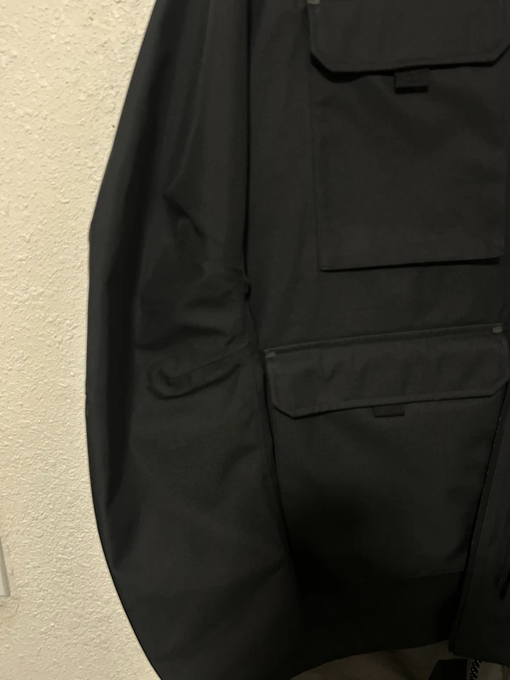 Chaqueta con capucha Hurley X Carhartt Phantom Defender para hombre talla Lg negra Foto 3 de 4