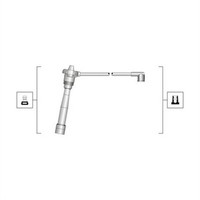 Magneti Marelli 941319170115 ZüNdung Kabel Kit FüR Fiat, Lancia