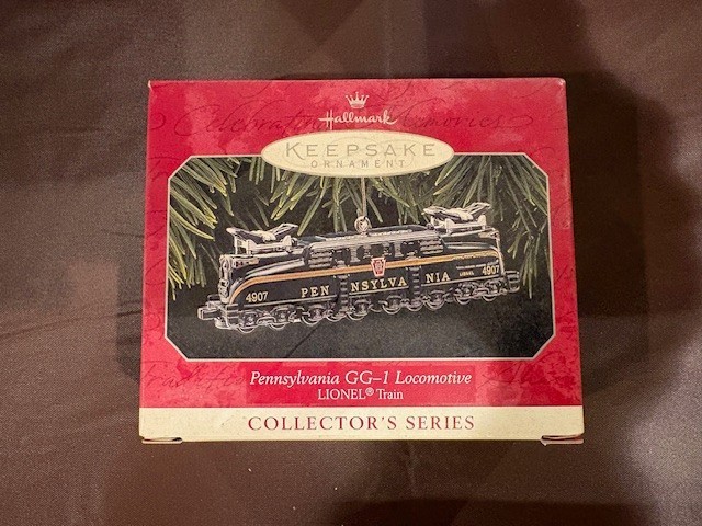 Hallmark Keepsake Ornament Pennsylvania GG-1 Locomotive Lionel Train Series 1998