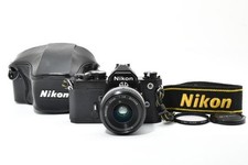 4648 Nikon FM Black Ai Nikkor 35mm f2.8 Film Camera Function Confirmed From Japa