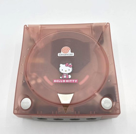 MINT Sega Dreamcast Hello Kitty Skeleton Pink Console HKT-3000 Keyboard Bundle