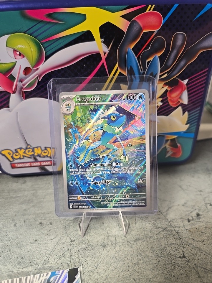 2026 MEGA EVOLUTION CHAOS RISING POKÉMON #089/086 FROGADIER FULL ART | eBay