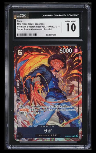 Sabo (Alternate Art) graded CGC 10 for sale on eBay