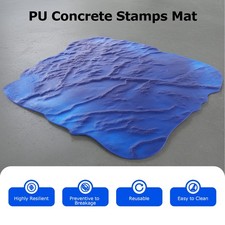 36 X 36 Blue Seamless Slate Concrete Cement T...