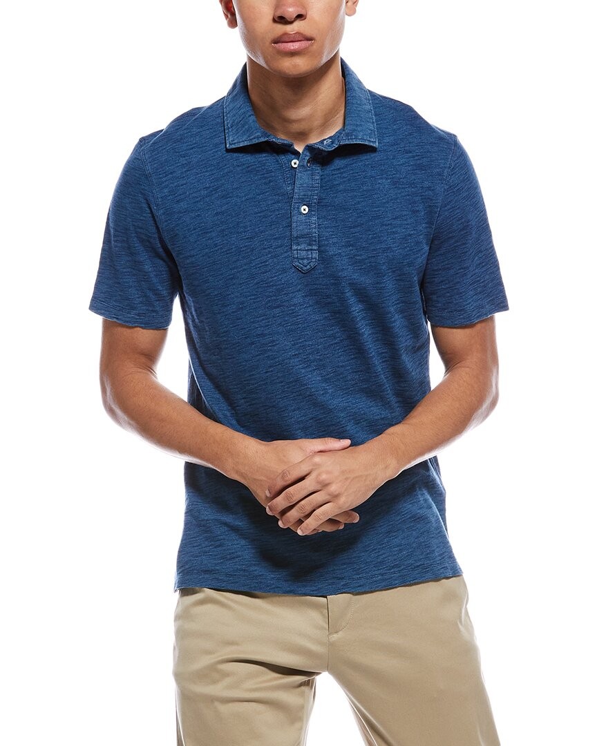 Brunello Cucinelli Polo Shirt Mens Blue S 68090₽