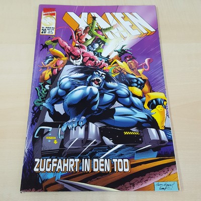 Comicbuch X-Men Zugfahrt in den Tod Comic Band 20 Marvel Deutschland