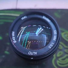 Vivitar VMC 135 MM 1:3.5 Auto Camera Lens For Canon 