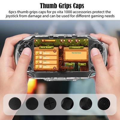 10-in-1 Accessories Kit for PS Vita 1000 - Carrying Case, Screen