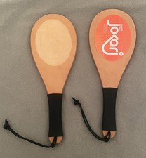 Vintage JOKARI Racquet Paddle Sport Game Champ Model Paddles w/ Grip Used Clean
