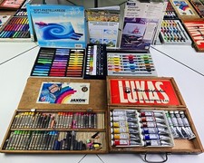 JAXON Künstler Pastell Ölkreiden LUKAS Studio Ölfarben Pastellkreiden Acrylfarbe