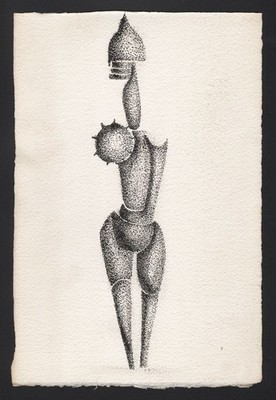 Art Brut / Outsider Art / Surrealism - Drawing 1960