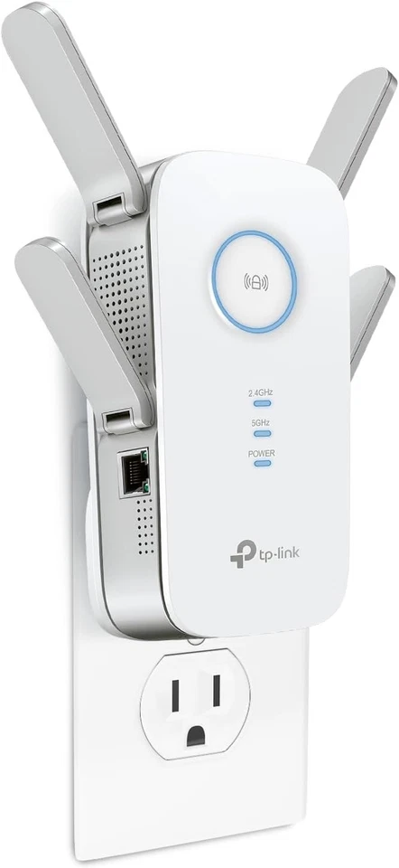 AC2600 WiFi Repeater, Dual Band Internet Extender - Image 3 of 4