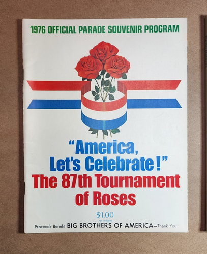Programma Parata Torneo delle Rose 1976 e Programma Calcio Rose Bowl 1987 - Foto 2 di 24