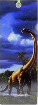 3D Wackel Lesezeichen Brachiosaurus Dinosaurier 15,5 cm Design Bookmarks GFTLZ 5