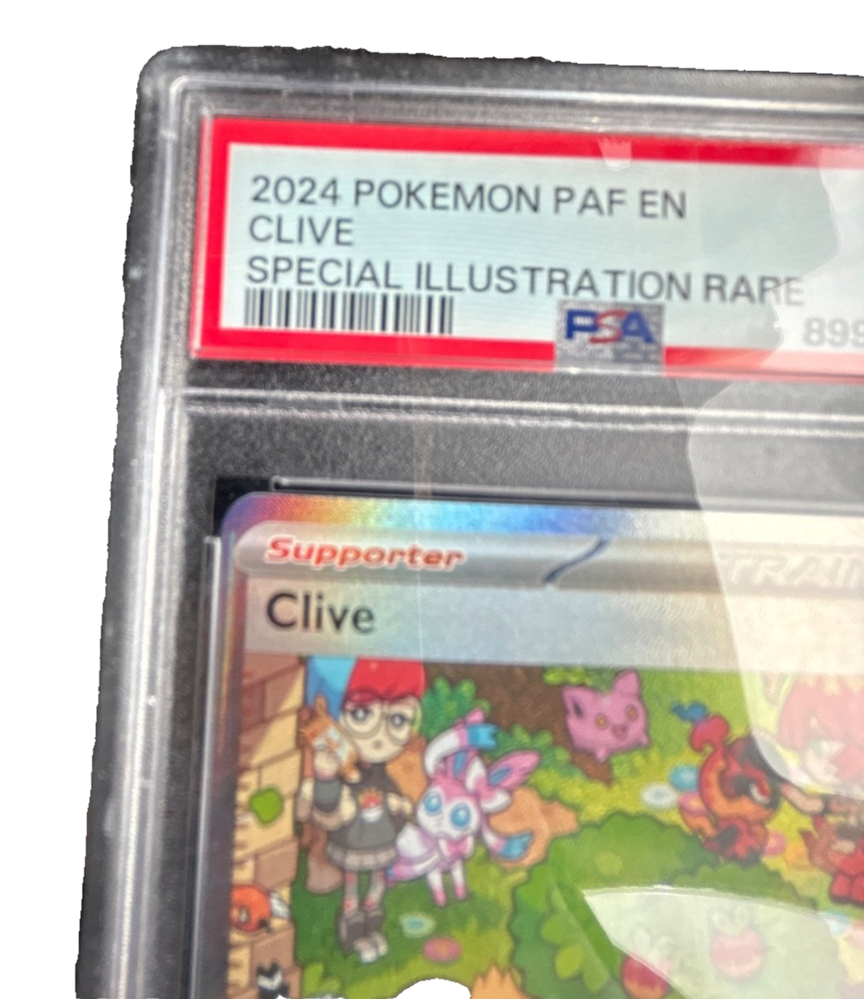 clive pokemon card value Clive 236/091 SV: Paldean Fates Holo for sale online