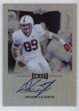 2016 Leaf Metal Draft Silver Prismatic Devon Cajuste #BA-DC1 Auto 2w3