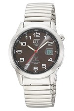 ETT ECO TECH TIME Funk-Solar Herren-Armbanduhr Gobi mit Zugband EGS-11712-22Z