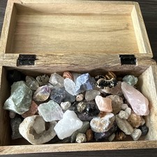Mixed Rough Crystals  Mineral Stones Specimen Lot