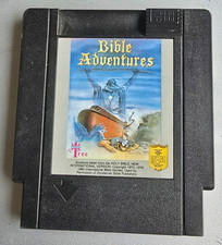 Nintendo NES Bible Adventures Video Game Cartridge Wisdom Tree Publisher