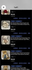 Boyds Bears Plush Bundle 5 Bears