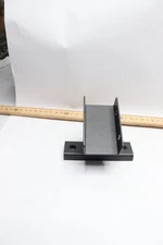 Angle Bracket Base 1 x 4 x 1/2" x 3" Tall Top Angle 3 x 1-5/8 x 3/4"