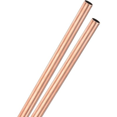 Kupfer Rohr Rundrohr Kupfer 10mm 300mm 2er Pack Bau Maschinenbau DIY