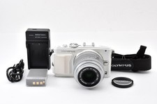 Exe 5 Read Olympus PEN Lite E-PL6 White 14-42mm Lens Kit From JAPAN 2988032