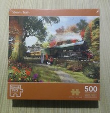 Steam Train Jigsaw Puzzle 500 Piece 48 x 34cm