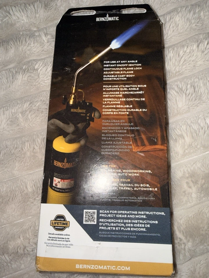 Bernzomatic TS8000 - High Intensity Trigger Start Torch , Black   - Image 2 of 2