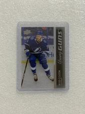 2021-22 Upper Deck Young Guns Clear Cut YG CC Ross Colton Rookie #224