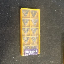 Qty. 10,  Mitsubishi TCMT32.51 VP15TF Carbide Inserts TCMT16T304. iso P,M,K.S