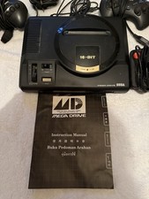 sega mega drive 16 bit console