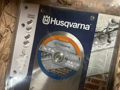 3x Husqvarna 14'' Tacti-Cut S50 Diamond Circular Saw Blade