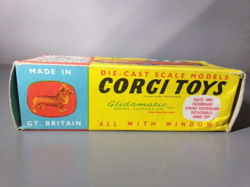 CORGI TOYS.  Jaguar "E" type  scala 1/43 made in England EMPTY BOX - Immagine 2 di 4