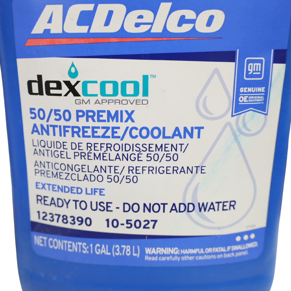 GM 12378390 / ACDELCO 10-5027 DEX-COOL 50/50 FOR SILVERADO 1500