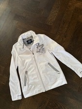 Soccx Jacke weiß ausgefallene, längere Jacke hochwertig exklusiv