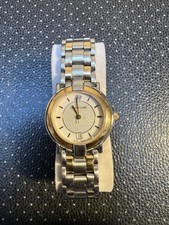 Vintage Guy laroche Two Tone Ladies Watch Gold Silver Tone