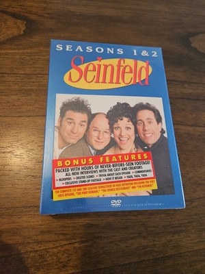 Seinfeld Season 1  and 2 (DVD, 2004, 4 Disc Box Set) Brand New Sealed