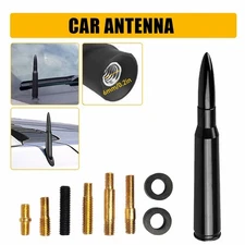 High-Quality Universal Antenna Black Mast Style AM/FM Bullet Replacement 14cm