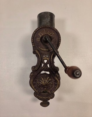 Antique Metal Coffee/Spice Grinder Circa 1890's-1910's by G.M.T. & Bro's