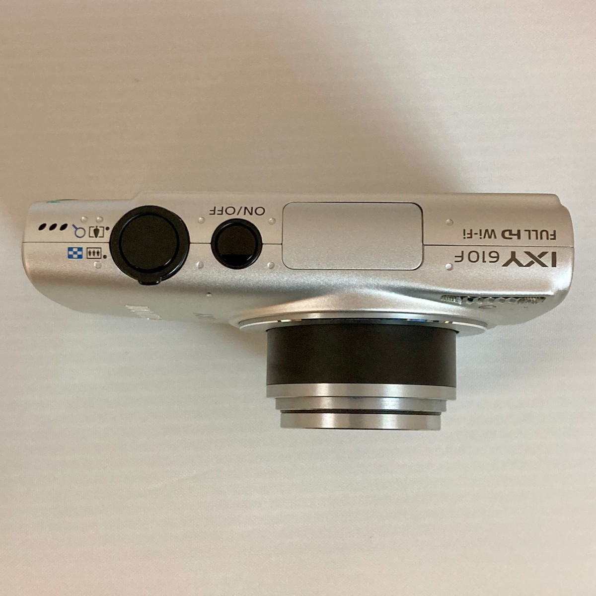 Canon Digital Camera IXY 610f Silver 12.1 Million Pixels 10x