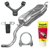 Edex Endtopf Auspuff FüR Seat Leon 1 I FließHeck 1.8 (99-06)