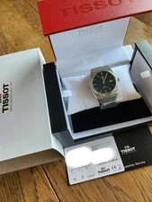 TISSOT PRX PowerMatic80 Watch Navy Dial 40mm Auto Luxury Timepiece Genuine