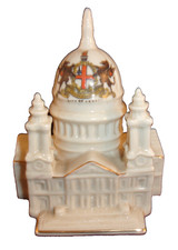 Carlton Stoke-on-Trent Crested China City of London St Paul's Cathedral Souvenir