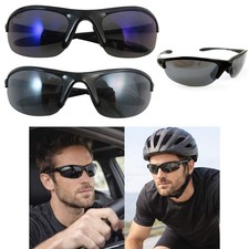 2 Sports Sunglass Cycling Glasses UV400 Men Bike Driving Lens Outdoor Sun Goggle