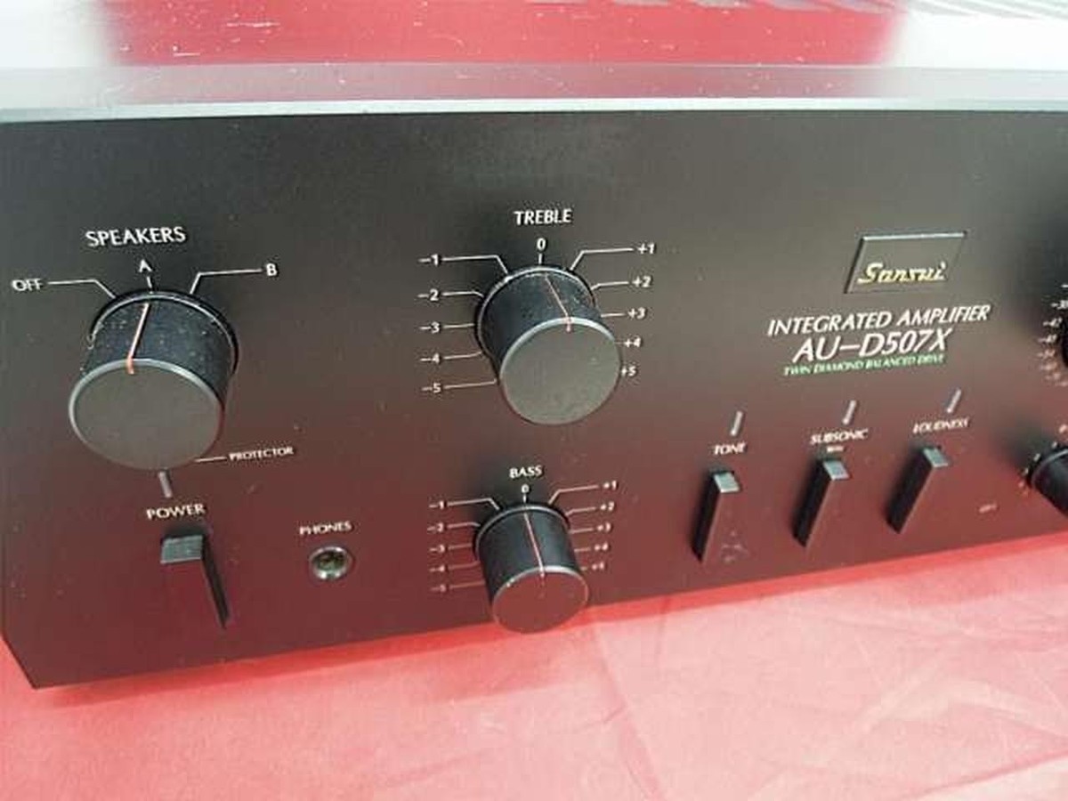 Premain Amplifier (Transistor) SANSUI Model No.: AU-D507X | eBay