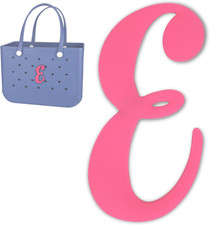 Letter Charms for Bogg Bag,Decorative Alphabet Bog Bag Accessories Letter Insert