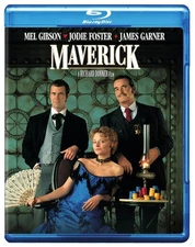 Maverick Blu-ray Mel Gibson NEW